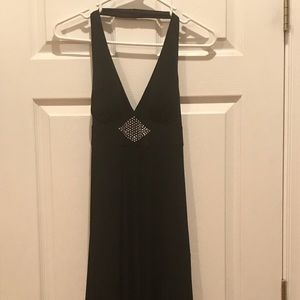 Small little black halter dress